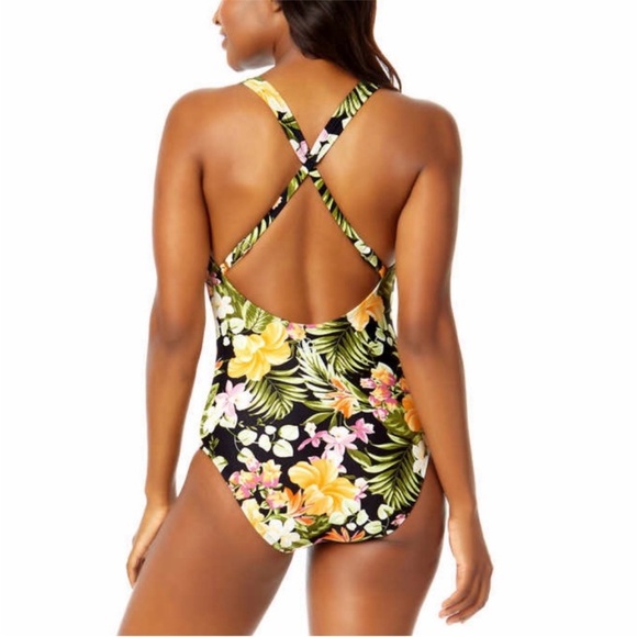 Hurley Floral One-Piece Swimsuit - Picture 3 of 5